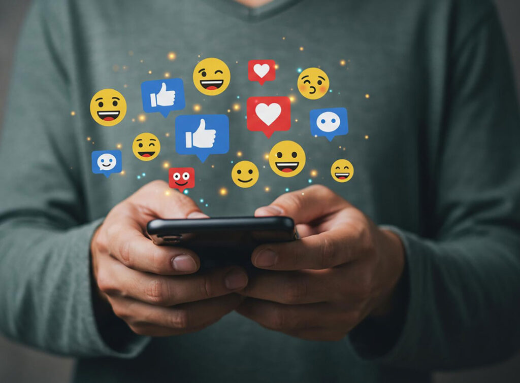 ekran aplikacji z wyróżnionym postem