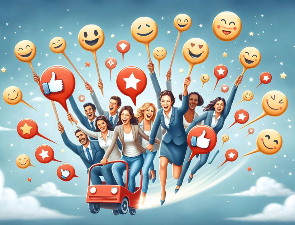 Członkowie grupy na Facebook