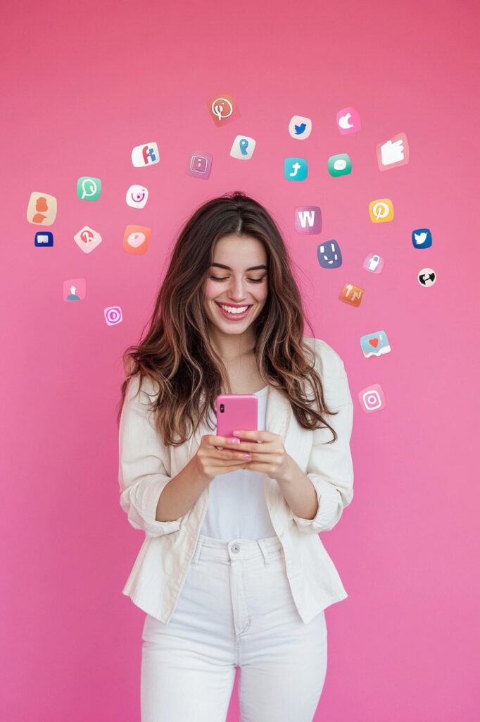 Facebook Polubienia Postów na ekranie telefonu