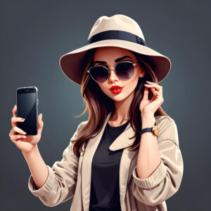 grafika związana z profilem artysty