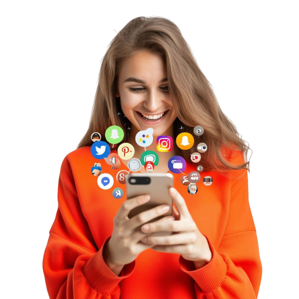 widok aplikacji mobilnej na ekranie telefonu