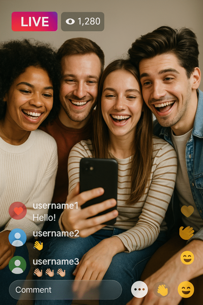 Kup widzowie live Instagram