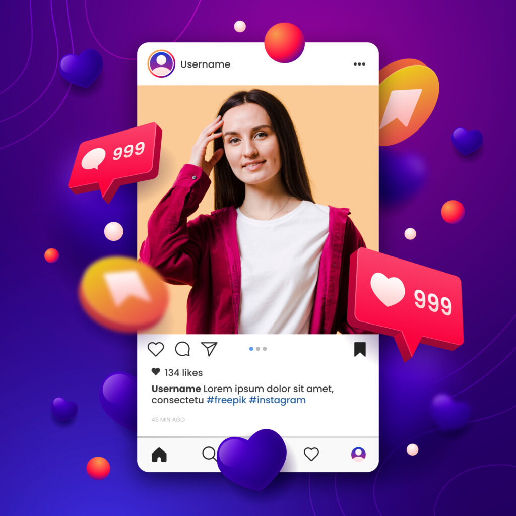 ekran telefonu z widokiem aplikacji społecznościowej