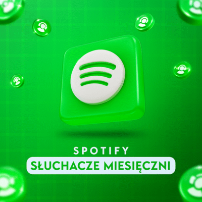 Spotify Miesięczni słuchacze